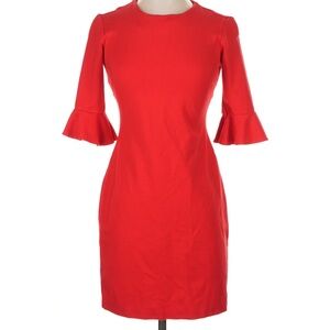 Banana Republic Red Midi Dress